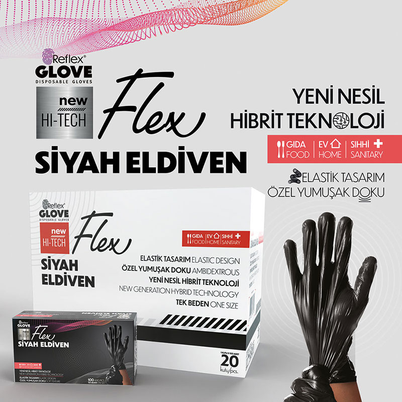دستکش هیبریدی Flex Hi-Tech رفلکس Görsel 4
