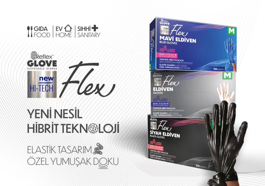 Flex Hi-Tech Glove - TPE (Thermoplastic Elastomer)