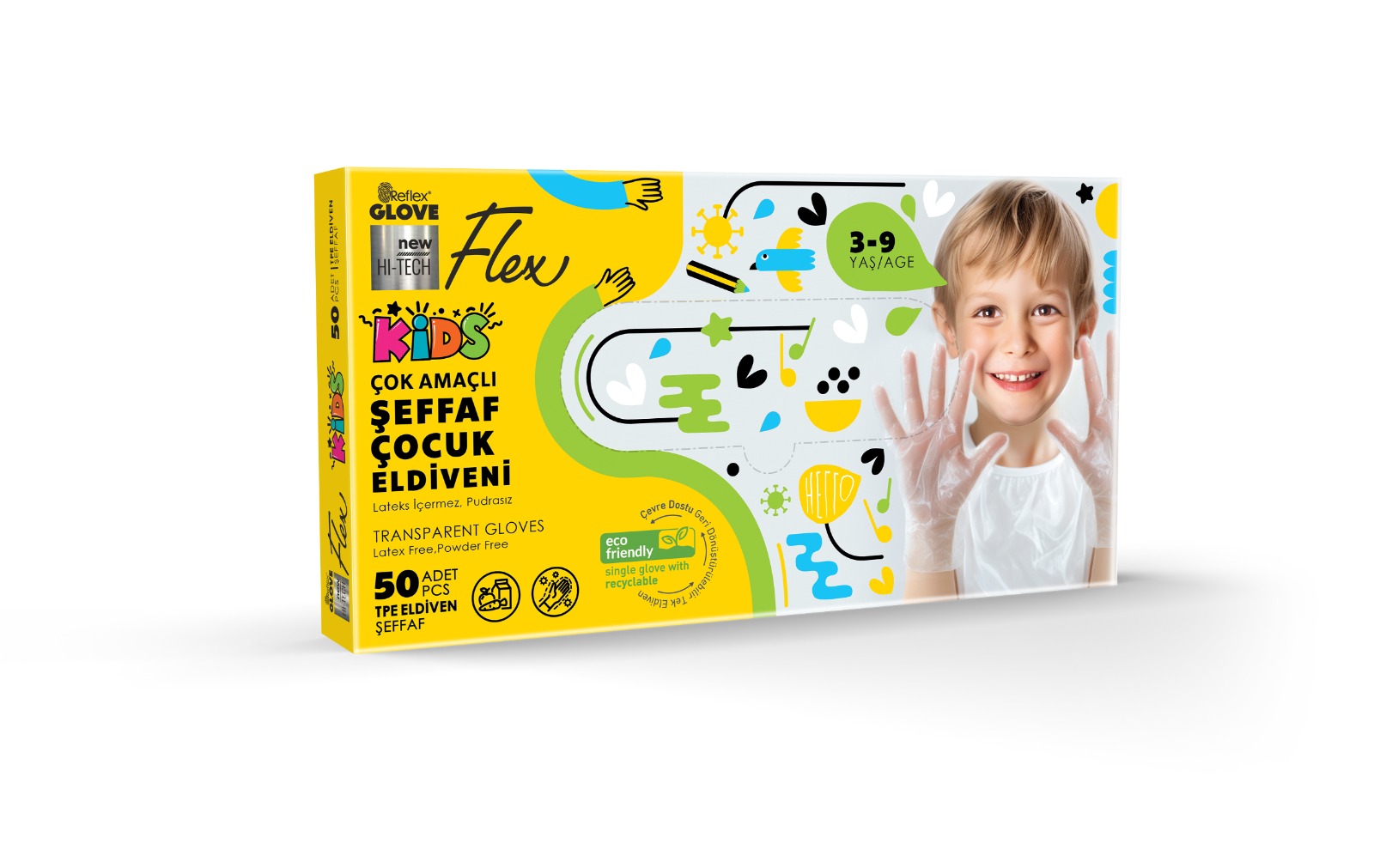 Flex Kids Проѕирна Детска Ракавица Görsel 1