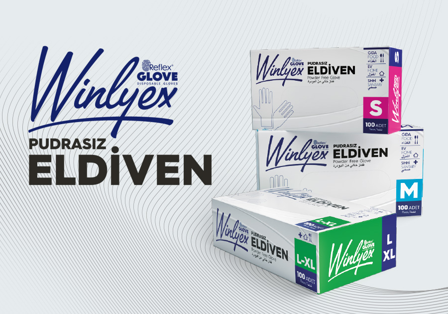 Reflex Winlyex Powder-Free Glove - Powder-Free Hybrid Polymer